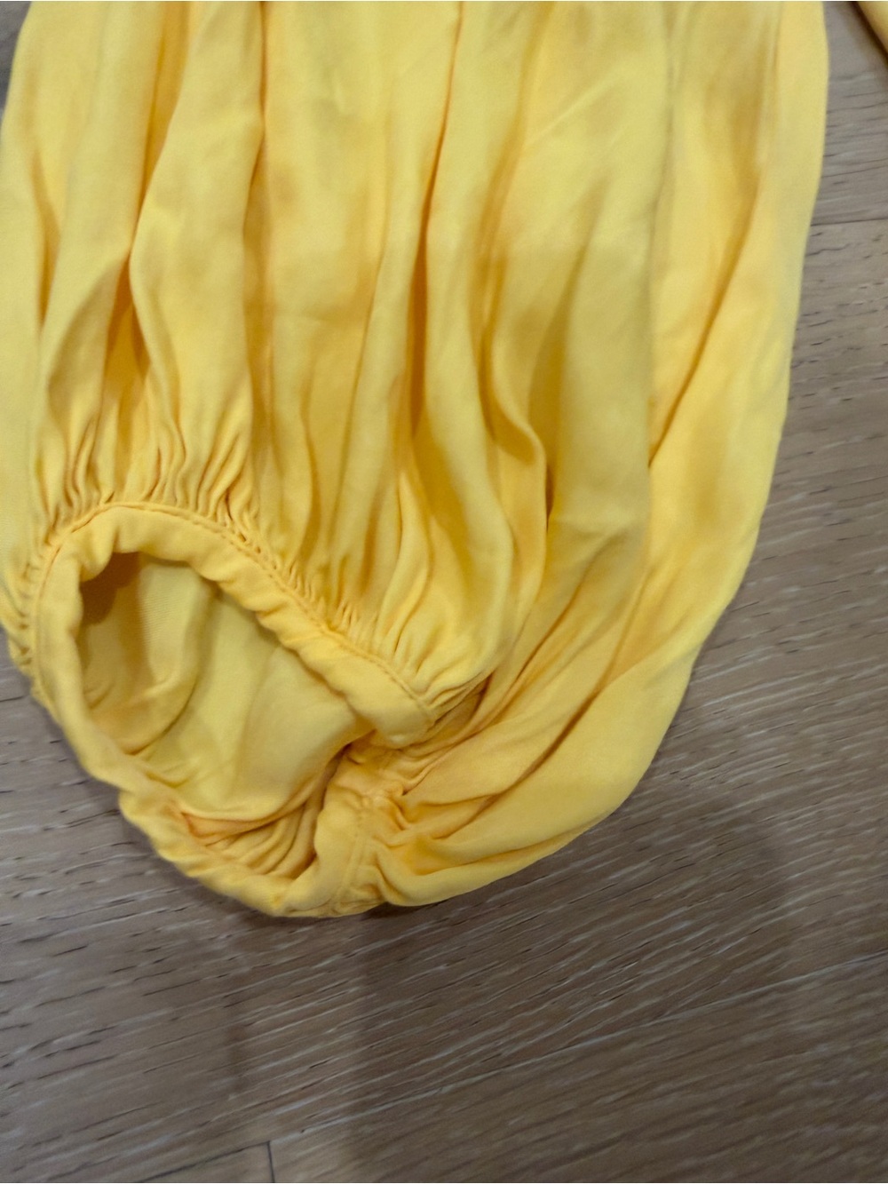 Farm Rio Yellow Cut Out Long Sleeve Midi Dress - Picture 7 of 16